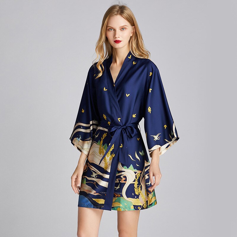 Dressing gown Lady Print