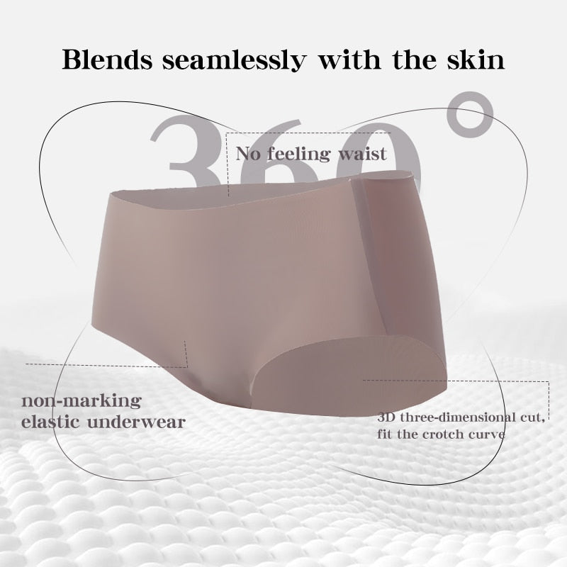 Soft Comfy Seamless Underwear Set - Wireless